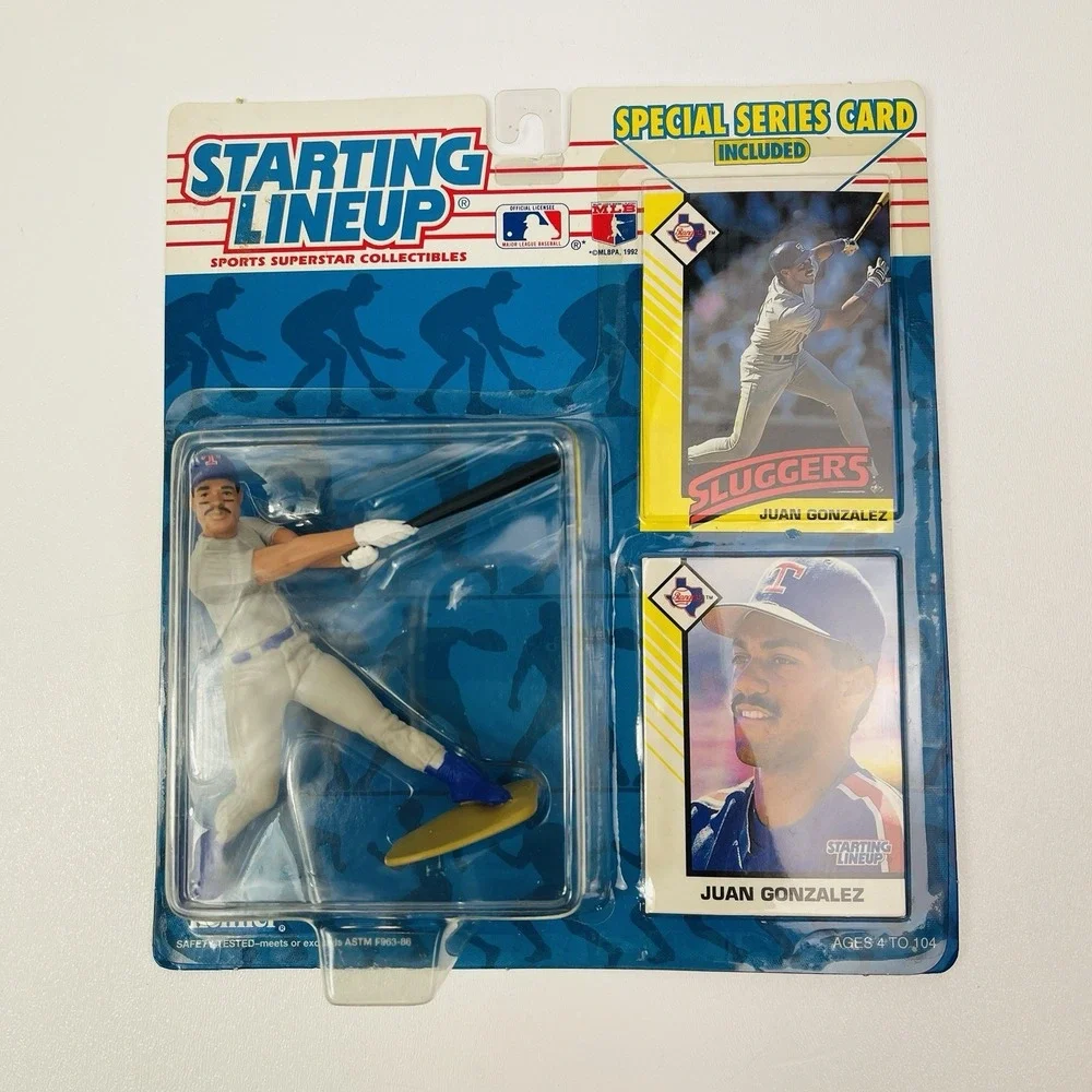 1993 Starting Lineup Juan Gonzalez Texas Rangers Sluggers